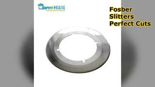 Λεπίδες Slitter Carbide Fosber Precision Cutting