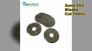 25mm Zund Z53 Rotary Blades Cut Aramid Fabric